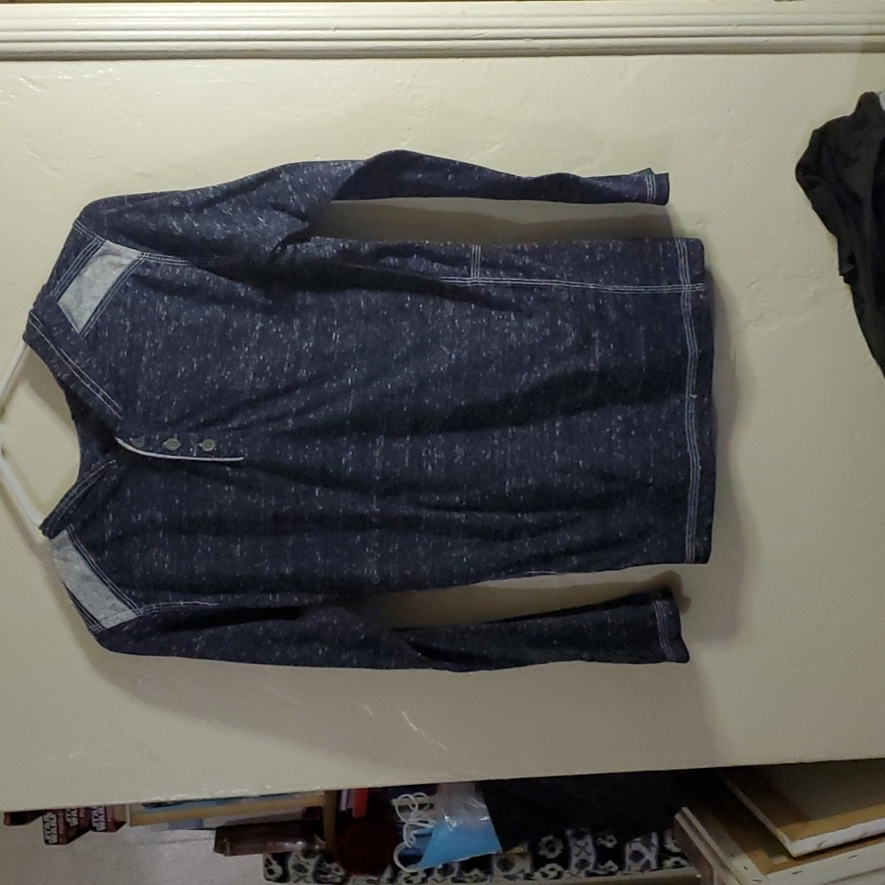 Multi grey long sleeve hoodie boys shirt